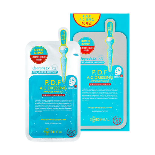 [VFM04103] 美迪惠尔 PDF舒缓面膜 10片入 50/cs MEDIHEAL P.D.F. ACDressing Ampoule Mask 10pcs 50/cs