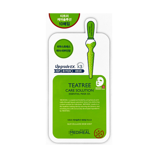 [VFM04107] 美迪惠尔 茶树针剂祛痘收毛孔控油面膜 10片入 50/cs MEDIHEAL Teatree Care Solution Essential Mask 10 sheets 50/cs