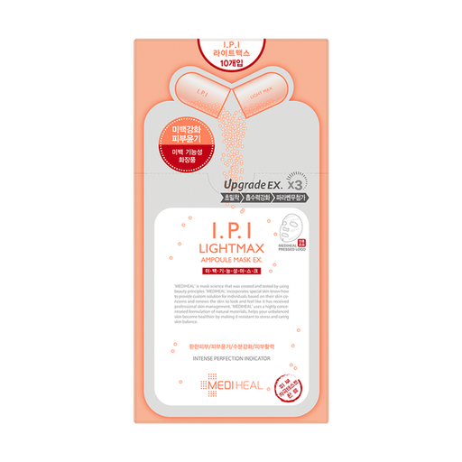 [VFM04104] 美迪惠尔 可莱丝IPI卡通版面膜 10片入 50/cs MEDIHEAL I.P.I Lightmax Mask 10pcs 50/cs