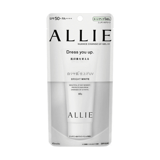 [VSC19106] 嘉娜宝KANEBO ALLIE 防晒美白UV 啫喱 WT 白色 ( 60g )茉莉白桃 72/cs