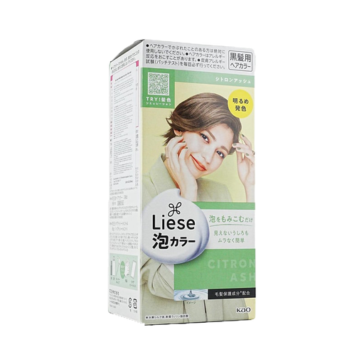 [VHB03101-26] KAO 花王Liese Prettia泡沫染发剂 青柠亚麻灰 24/cs