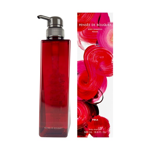 [VHB05006] POLA宝丽 花语系列玫瑰花香沐浴露 500ml 15/cs