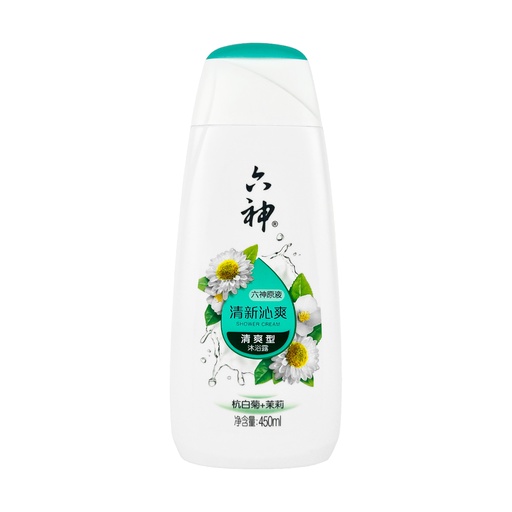 [VHB60002] 六神清新沁爽沐浴露 杭白菊茉莉 450ml 20/cs