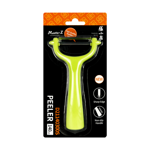 [VHK26301-1] 张小泉炫彩刨皮刀140mm-D21140300S 120/cs Zhang Xiao Quan household peeler140mm-D21140300S 120/cs