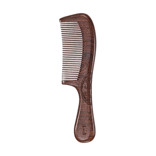 [VHB54003] 张小泉黑金檀柄梳-H35040300 144/cs Zhang Xiao Quan Black Gold Sandalwood Handle Comb-H35040300 144/cs