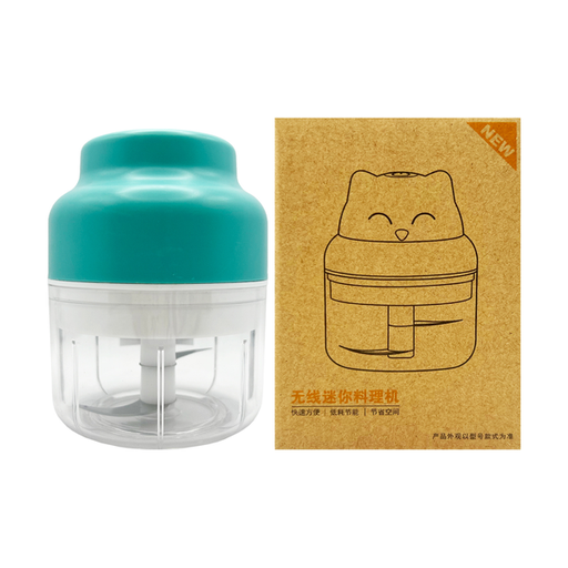 [VHK25015-1] 摩登主妇 蒜泥神器 电动绞肉机 动力款 100ml（绿）68/cs