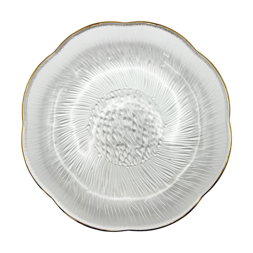 [VHK25014-1] 摩登主妇6.4英寸描金花语盘 MDZF Plate 6.4‘