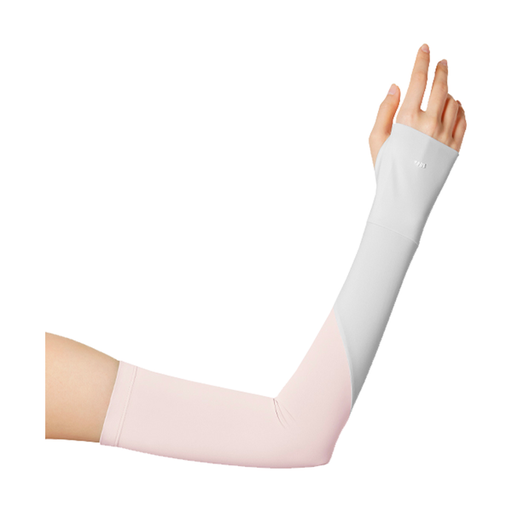 [VCA02114-4] 蕉下冰薄系列-舒元袖套（冰雾粉-烟雾灰）-M码 160/cs Beneunder Cooling Sun Comfort Sleeves UV Protection Arm Sleeves Arm Cover Sleeve(M)Pink-Gray 160/cs