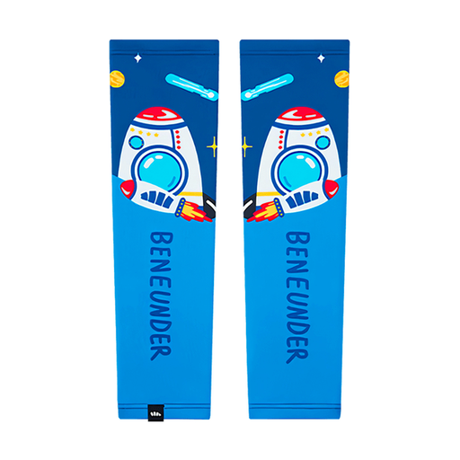 [VCA02117-3] 蕉下冰薄系列儿童防晒袖套 宇宙探索 120/cs Beneunder Kids UPF50+ Sun Protection Sleeves for 3-6 Years Old Space Blue 120/cs