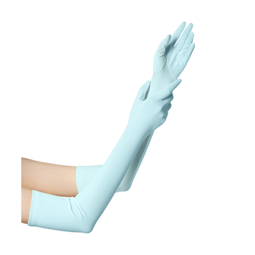 [VCA02110-4] 蕉下冰薄系列袖套-全指长款（曼逸蓝） 160/cs Beneunder Cooling UV Protection Long Style Sun Gloves Blue 160/cs