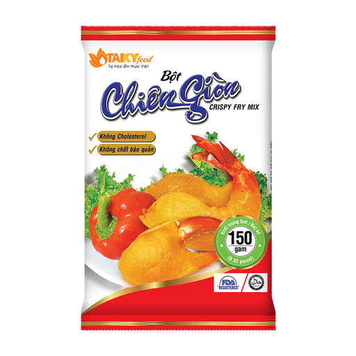 [F12115] TAI KY FOOD Crispy Fry Mix - RED 财记粉业 脆炸粉 (红) 48bags*150g (Bot Chien Gion Do)