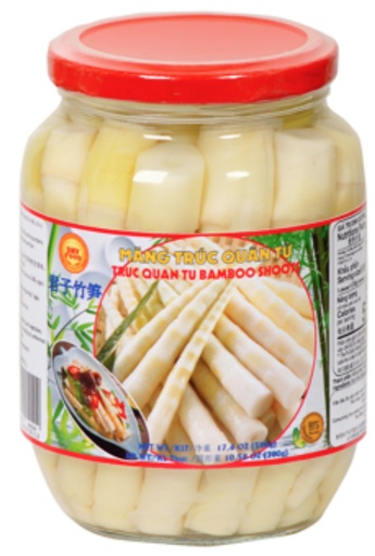 [H18102] DNV Food Truc Quan Tu Bamboo Shoots | DNV Food 君子竹笋 | 16jars*500g [Mang truc quan tu]