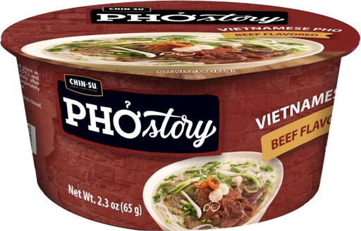 [D57101] MASAN Chin-su 01PH00096 PhoStory (Beef Flavor) | MASAN 金苏牌 PhoStory 牛肉味越南粉 24bowls*65g