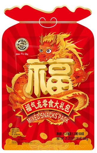[B56608] HSU FU CHI Mixed Snacks 徐福记 大福袋 10bags*606g