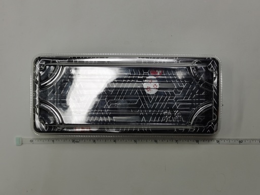 [Z01075] Silver printed sushi box XW-1102# | 银色印花寿司盒XW-1102# 1ctn*400pcs
