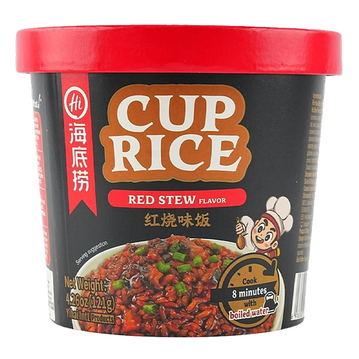 [G08207] Haidilao Cup Rice(Beaised Flavor) | 海底捞 红烧风味拌饭 24boxes*121g