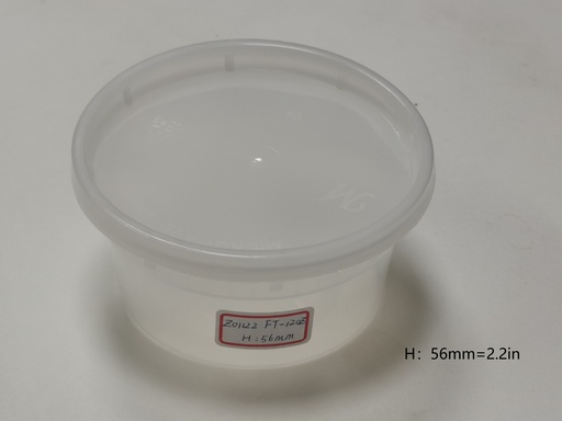 [Z01122] FUTONG Plastic Container M-12oz | 福通 PP汤碗餐盒 M-12oz 1box*240sets