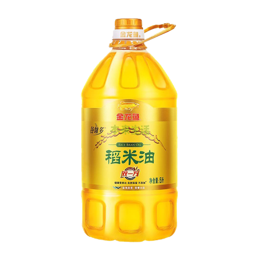 [I11101] JLY Arawana Rice Bran Oil | 金龙鱼 稻米油 4btls*5L