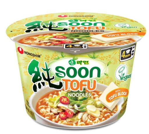 [D47407] NS 101070016 Big Bowl Soon Tofu 6 Flexo | 农心 大碗嫩豆腐风味6连碗 6bowls*101g